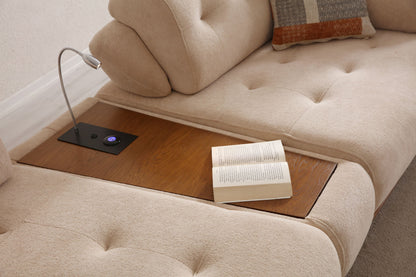 Sitzgruppe/Sofa Set - Wohnzimmergarnitur "Bellora" 3+3+1 - Nobelaa