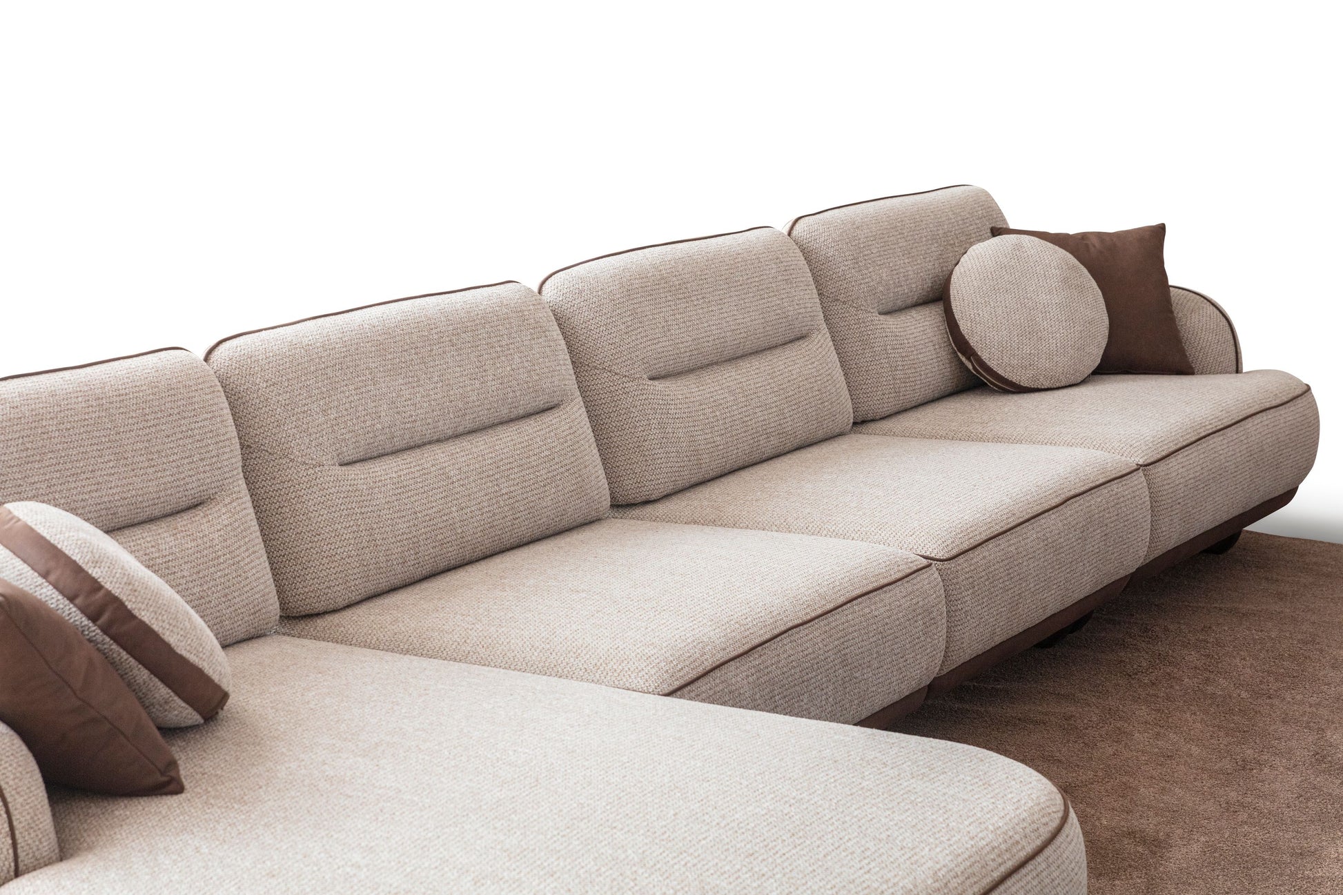Nobelaa - Ecksofa "Betula" + Sessel + Hocker
