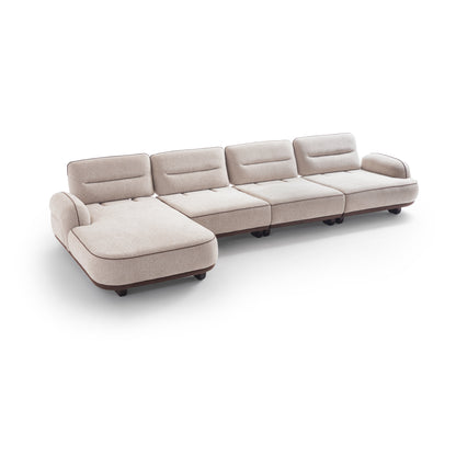 Nobelaa - Ecksofa "Betula" + Sessel + Hocker