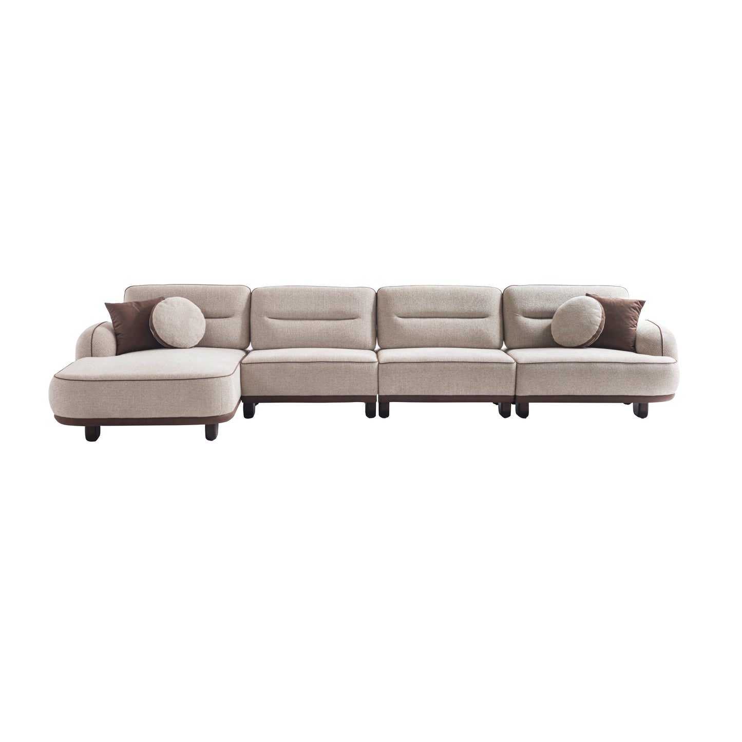 Nobelaa - Ecksofa "Betula" + Sessel + Hocker