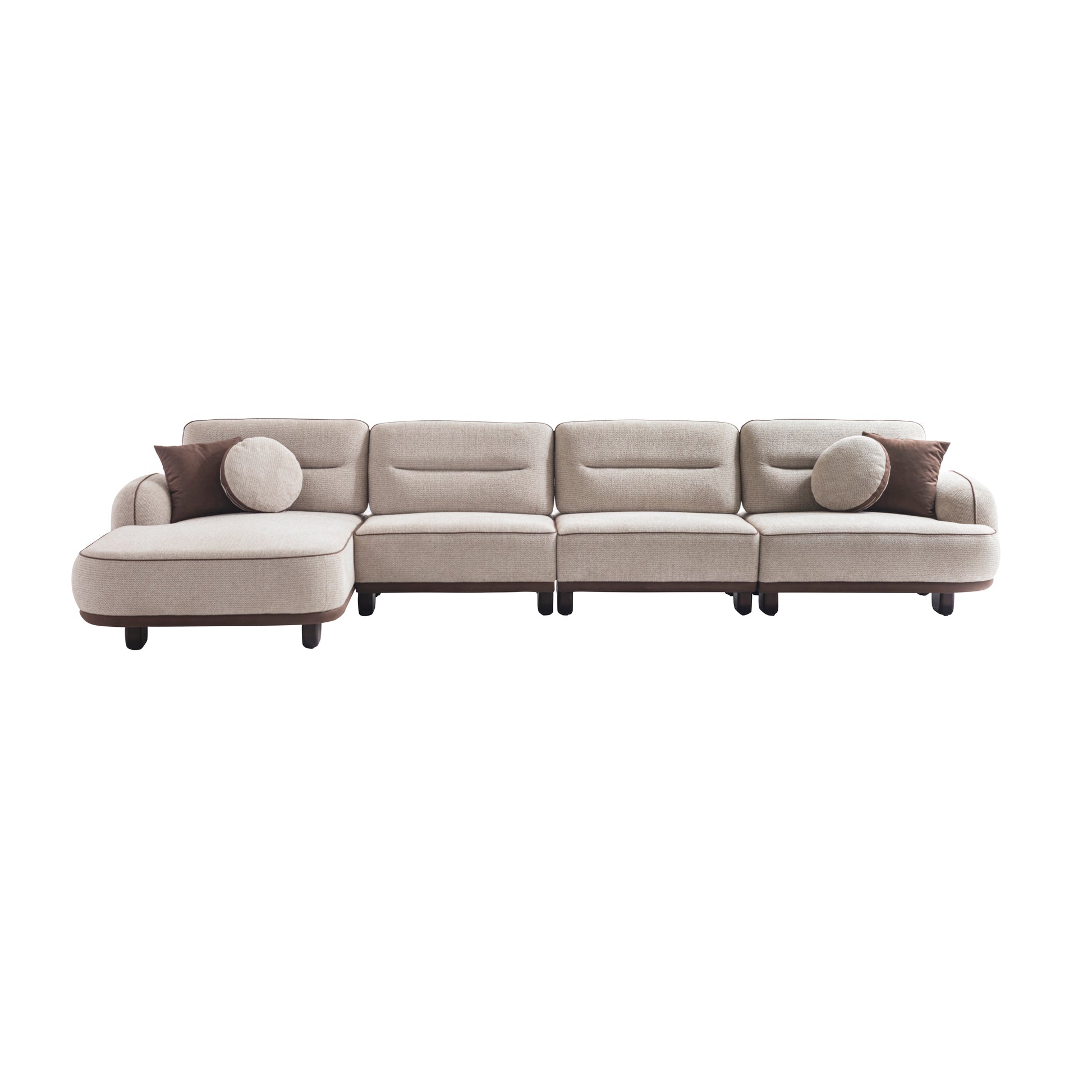 Nobelaa - Ecksofa "Betula" + Sessel + Hocker