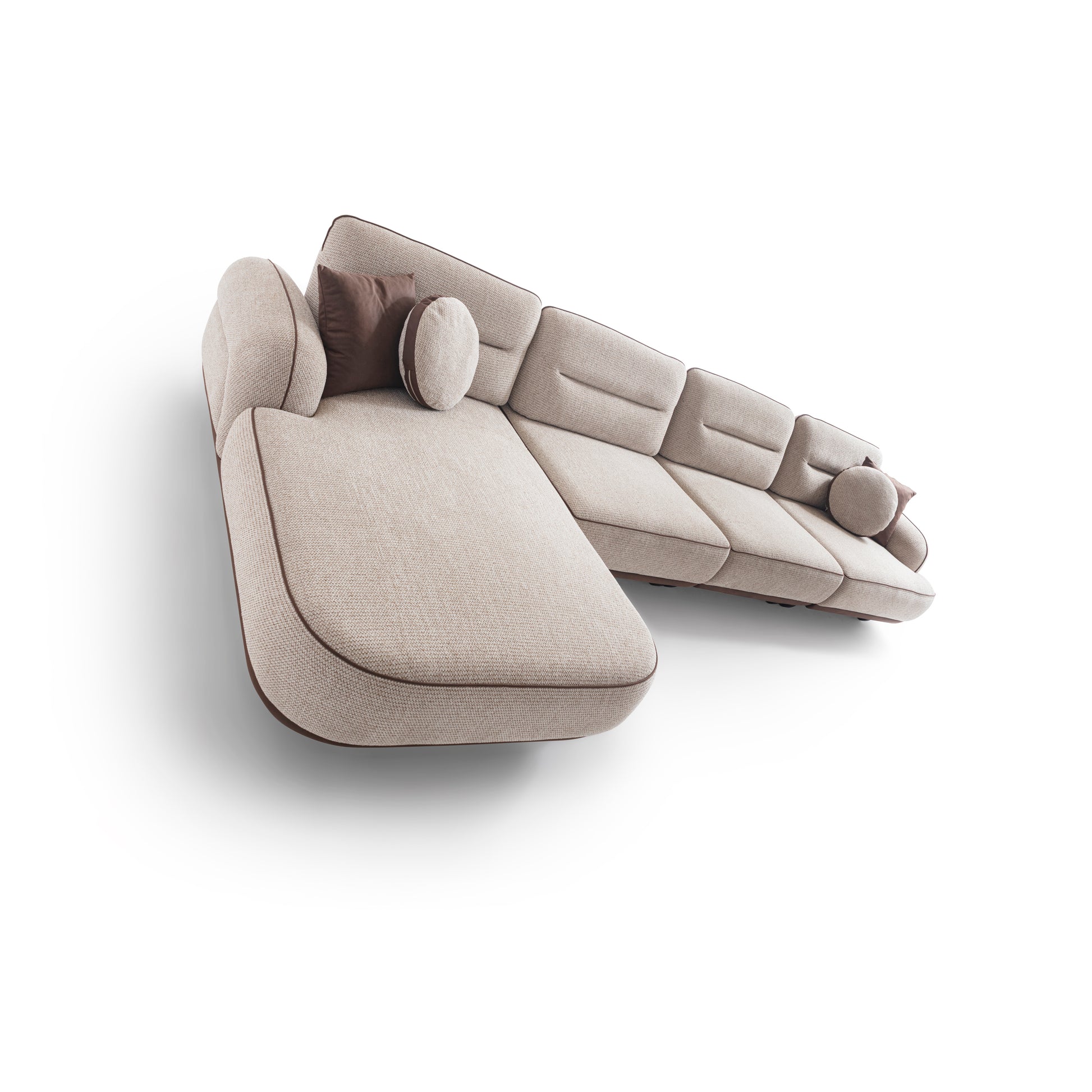 Nobelaa - Ecksofa "Betula" + Sessel + Hocker