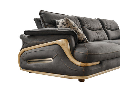 Nobelaa - Sitzgruppe/Sofa Set - Wohnzimmergarnitur "Calliandra" 3+2+1