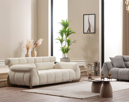 Sitzgruppe/Sofa Set - Wohnzimmergarnitur "Elia" 3+3+1+1
