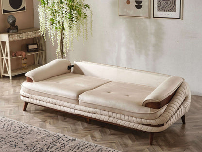 Sitzgruppe/Sofa Set - Wohnzimmergarnitur "Freesia" 3+3+1+1