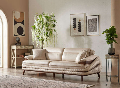 Sitzgruppe/Sofa Set - Wohnzimmergarnitur "Freesia" 3+3+1+1