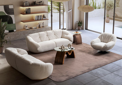 Nobelaa - Sitzgruppe/Sofa Set - Wohnzimmergarnitur "Hawthorn" 3+3+1