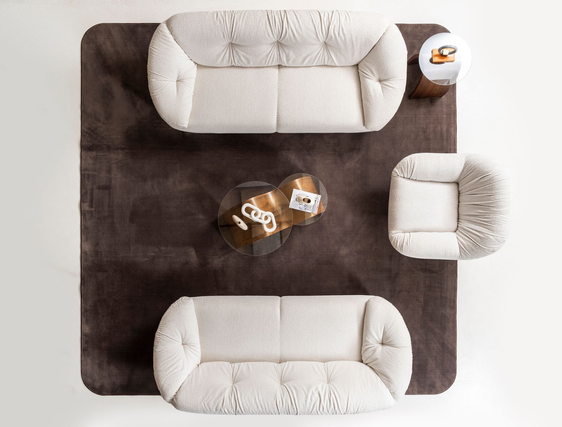 Nobelaa - Sitzgruppe/Sofa Set - Wohnzimmergarnitur "Hawthorn" 3+3+1