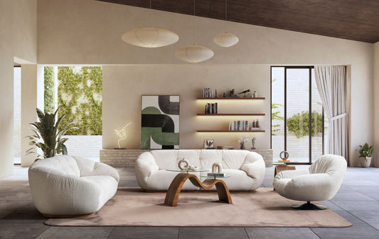 Nobelaa - Sitzgruppe/Sofa Set - Wohnzimmergarnitur "Hawthorn" 3+3+1
