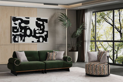Nobelaa - Sitzgruppe/Sofa Set - Wohnzimmergarnitur "Heliopsis" 3+3+1