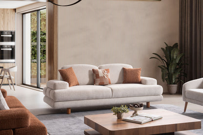 Sitzgruppe/Sofa Set - Wohnzimmergarnitur "Helios " 3+3+1