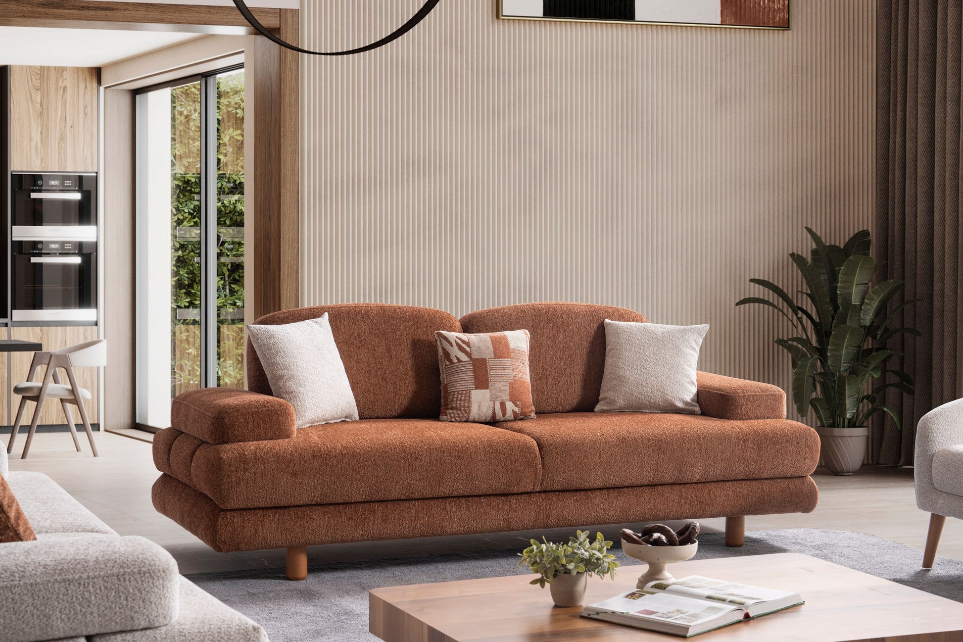 Sitzgruppe/Sofa Set - Wohnzimmergarnitur "Helios" 3+3+1+1