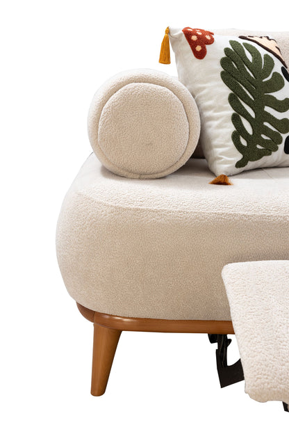 Sitzgruppe/Sofa Set - Wohnzimmergarnitur "Hortensia" 3+3+1 - Nobelaa