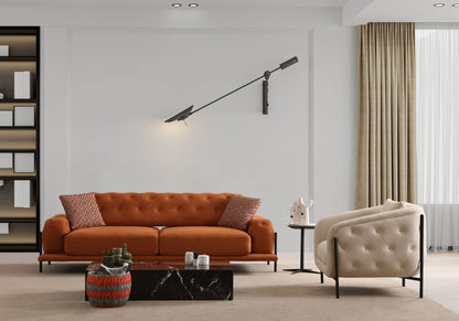 Sitzgruppe/Sofa Set - Wohnzimmergarnitur "Lilia" 3+3+1 - Nobelaa