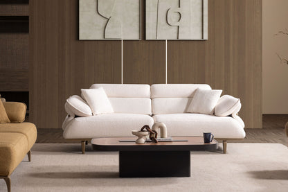 Sitzgruppe/Sofa Set - Wohnzimmergarnitur "Lorina" 3+3+1