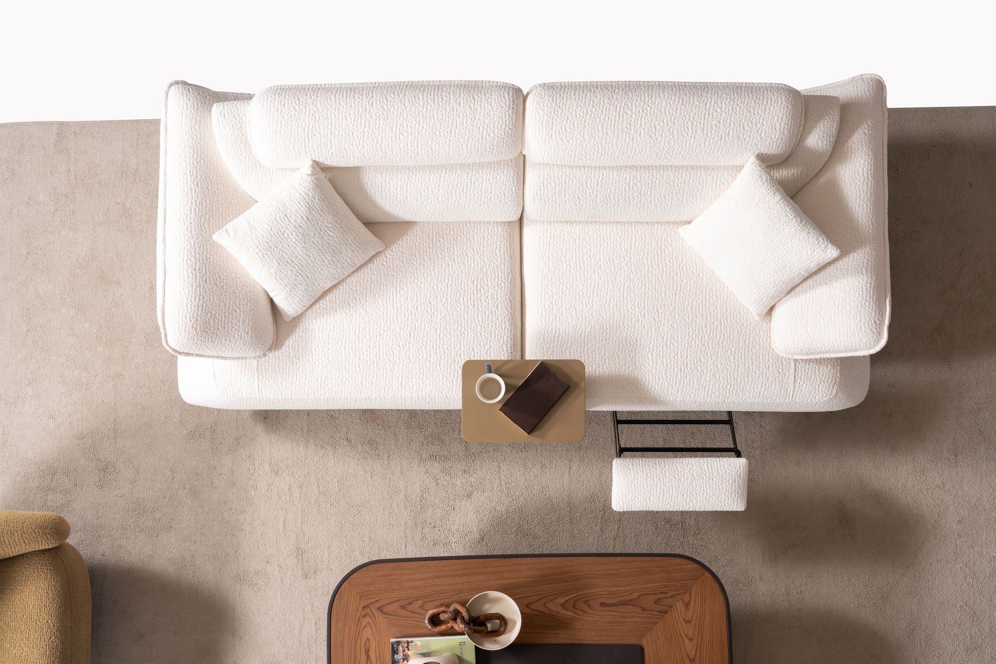 Sitzgruppe/Sofa Set - Wohnzimmergarnitur "Lorina" 3+3+1