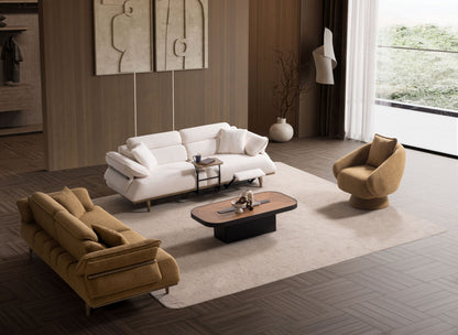Sitzgruppe/Sofa Set - Wohnzimmergarnitur "Lorina" 3+3+1