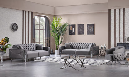 Sitzgruppe/Sofa Set - Wohnzimmergarnitur "Lotus" 3+3+1