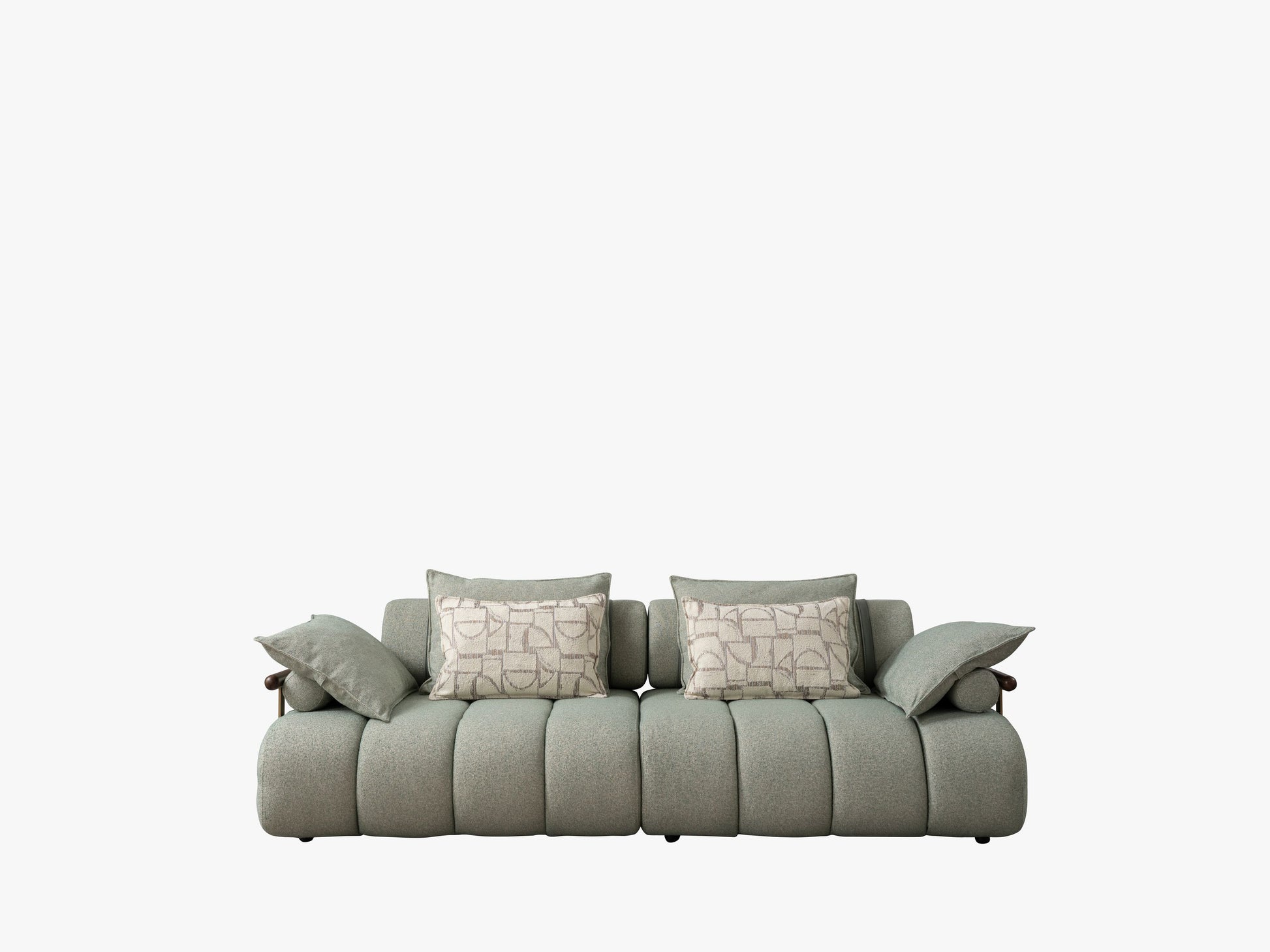 Sitzgruppe/Sofa Set - Wohnzimmergarnitur "Luccani" 3 Sitzer + Ecksofa + Mittelkonsole +1 Sitzer
