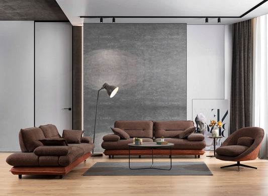 Sitzgruppe/Sofa Set - Wohnzimmergarnitur "Lunaria" 3+3+1 - Nobelaa