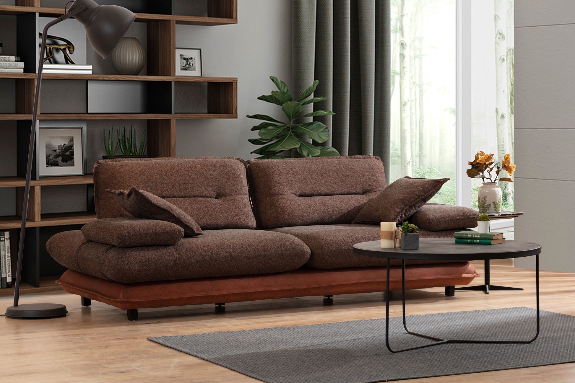 Sitzgruppe/Sofa Set - Wohnzimmergarnitur "Lunaria" 3+3+1 - Nobelaa