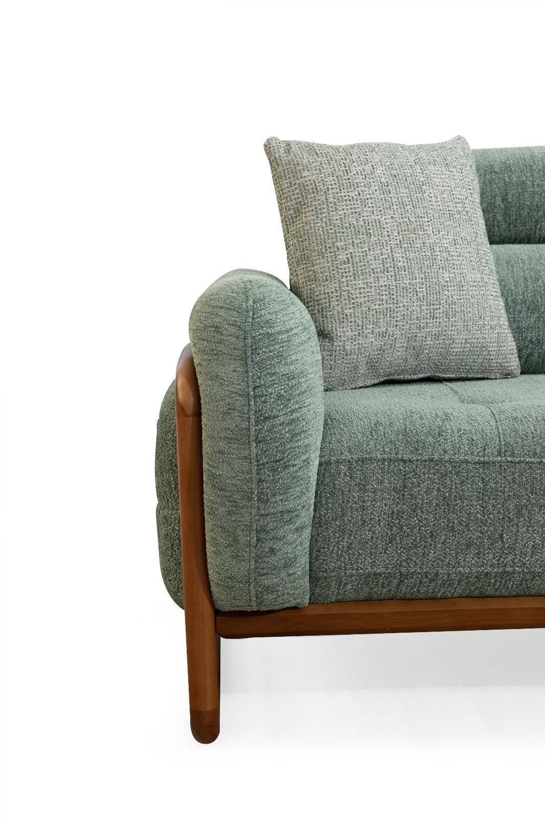 Sitzgruppe/Sofa Set - Wohnzimmergarnitur "Lysandra" 3+3+1 - Nobelaa