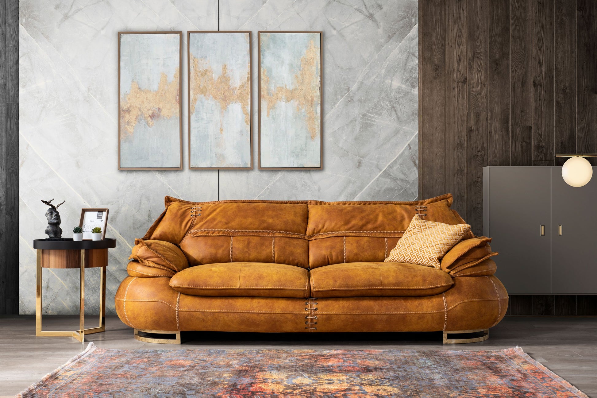 Nobelaa - Sitzgruppe/Sofa Set - Wohnzimmergarnitur "Madelief" 3+3+1