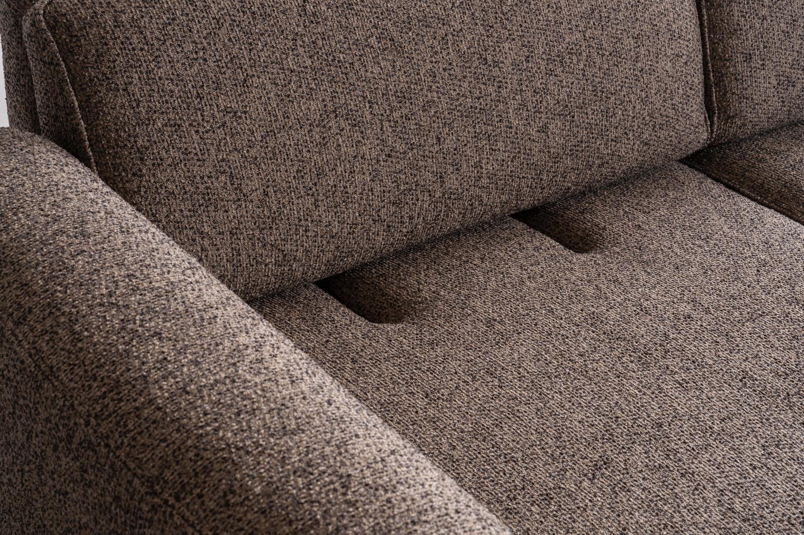 Sitzgruppe/Sofa Set - Wohnzimmergarnitur "Mallow" 3+3+1 - Sand/Beige - Nobelaa