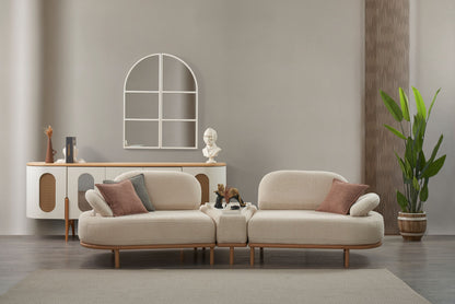 Sitzgruppe/Sofa Set - Wohnzimmergarnitur "Milfoil" 3+2+1