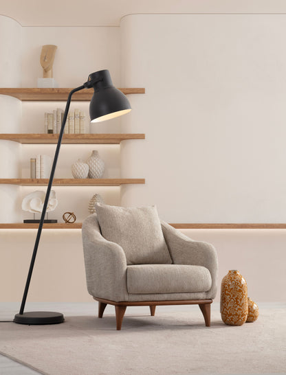 Sitzgruppe/Sofa Set - Wohnzimmergarnitur "Calathea" 3+2+1 + Hocker - Nobelaa