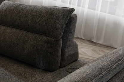 Modulares Ecksofa "Moonwort" - Anthrazit - Nobelaa