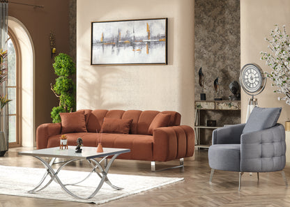 Sitzgruppe/Sofa Set - Wohnzimmergarnitur "Niva" 3+3+1