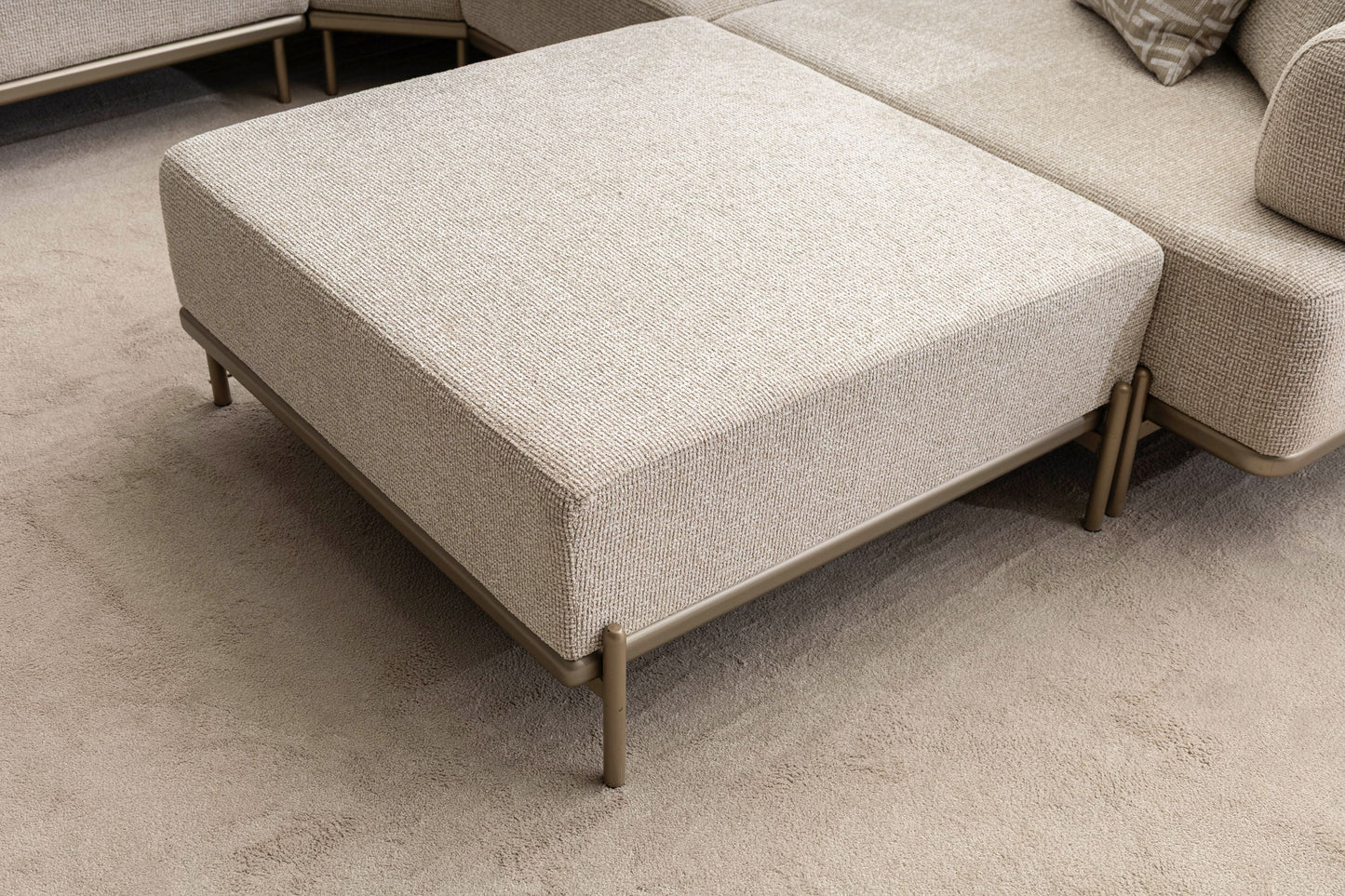 Ecksofa "Norella" mit Hocker