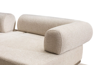 Ecksofa "Norella" mit Hocker
