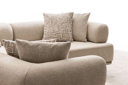 Ecksofa "Norella" mit Hocker