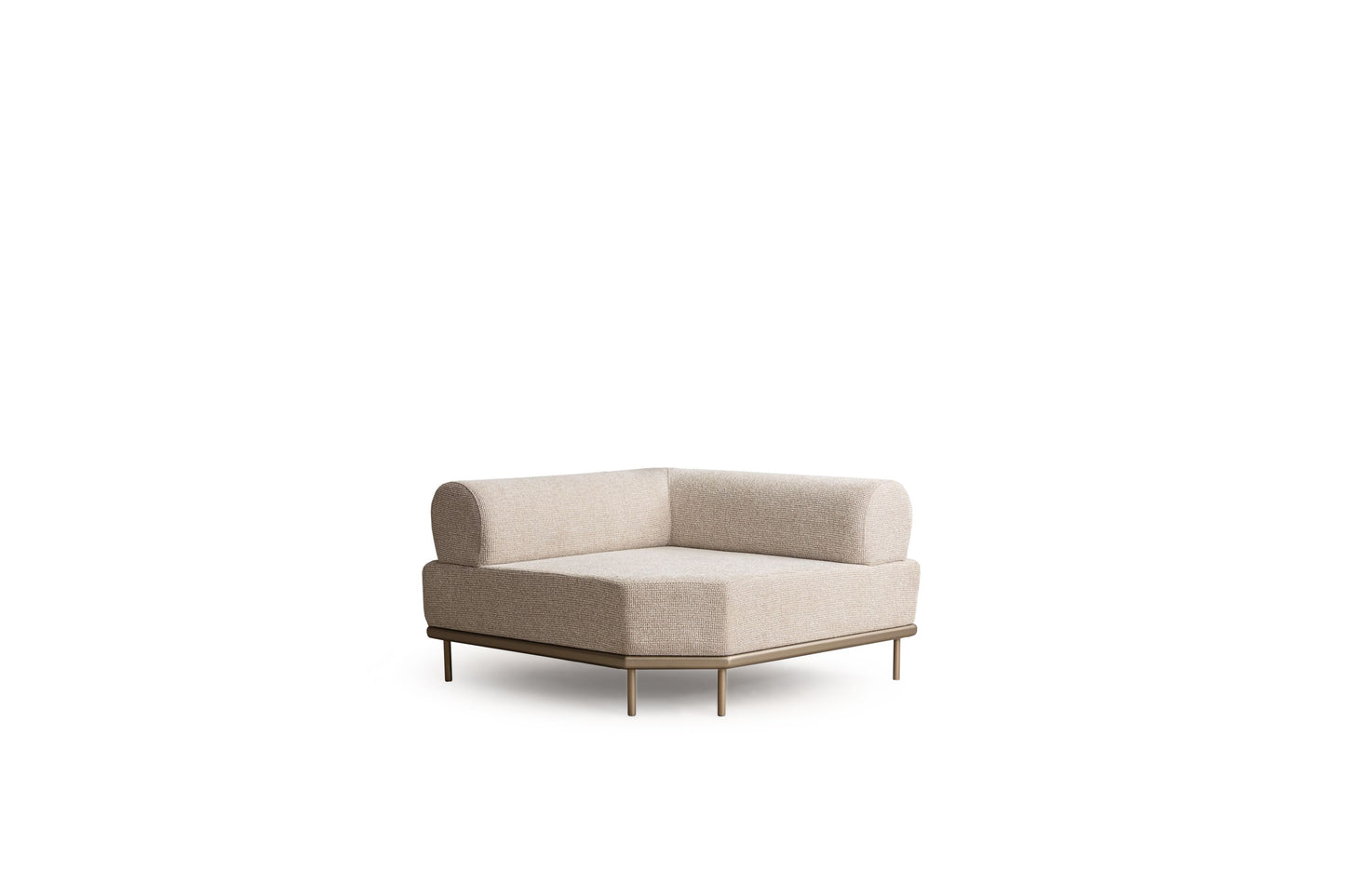 Ecksofa "Norella" mit Hocker