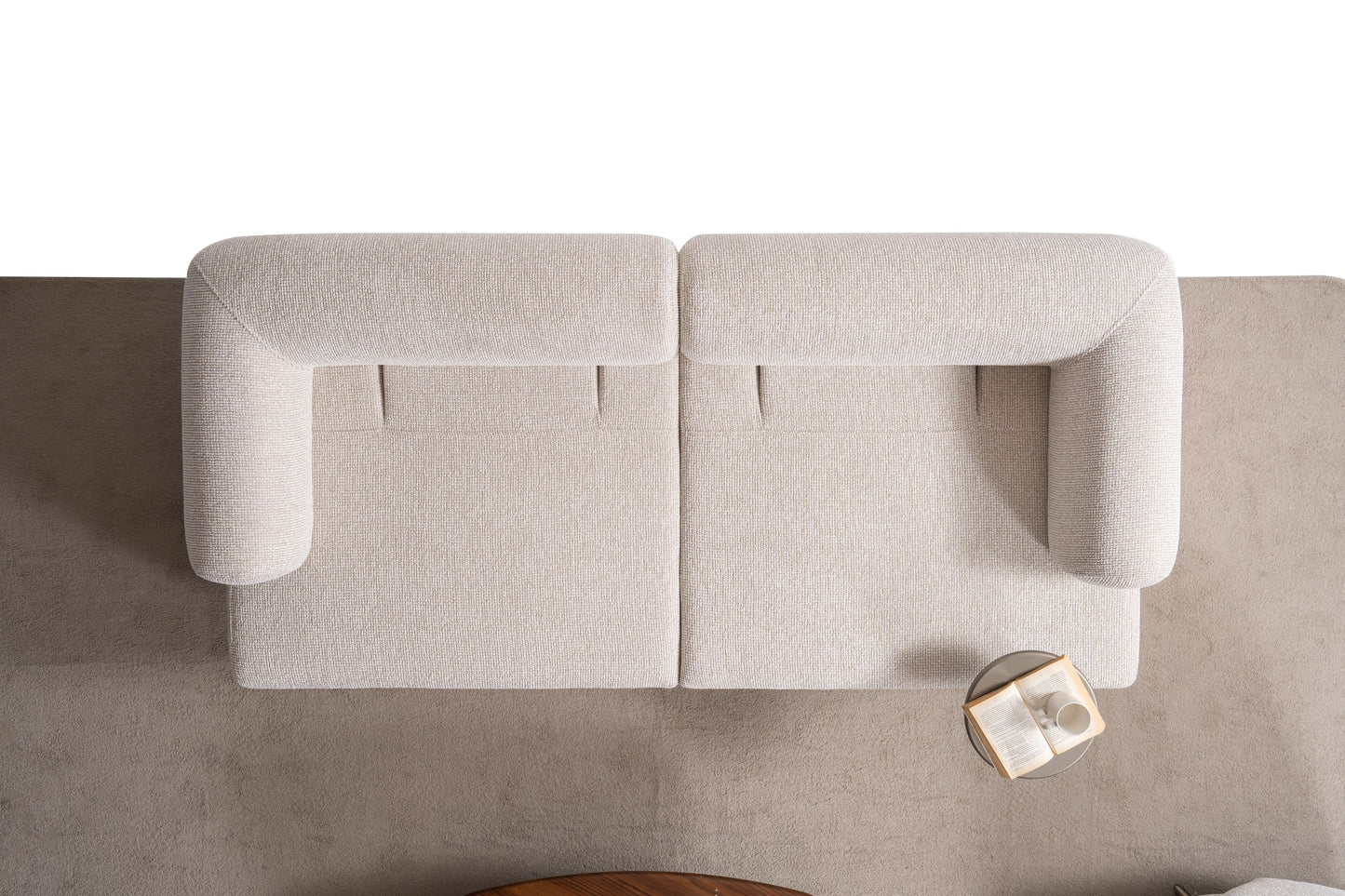 Sitzgruppe/Sofa Set - Wohnzimmergarnitur "Olvina" 3+3+1