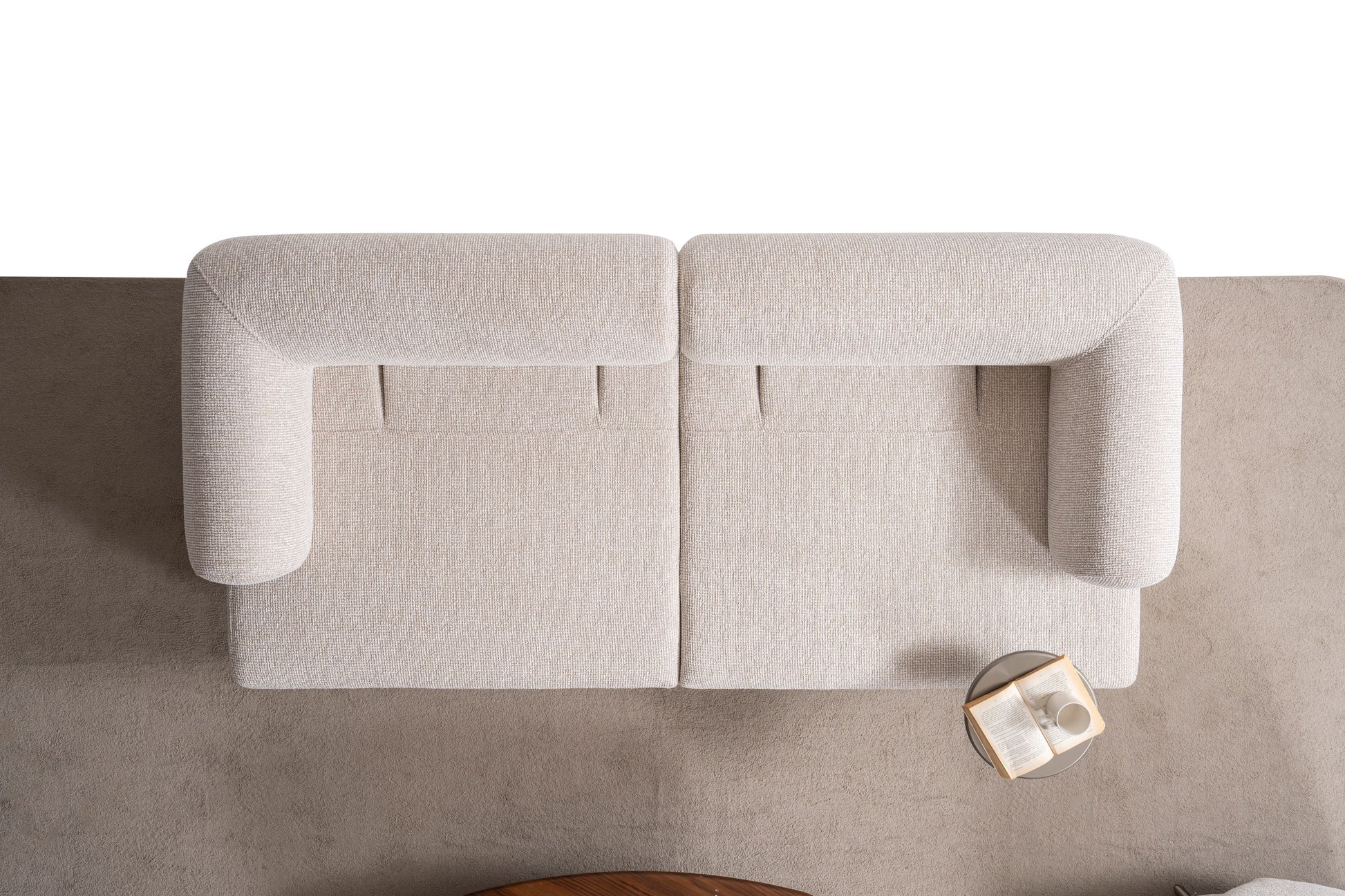 Sitzgruppe/Sofa Set - Wohnzimmergarnitur "Olvina" 3+3+1