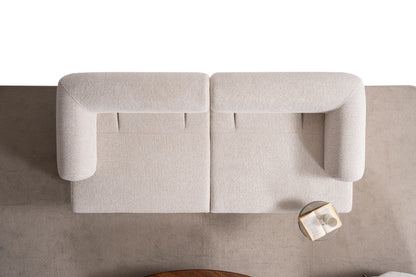 Sitzgruppe/Sofa Set - Wohnzimmergarnitur "Olvina" 3+3+1