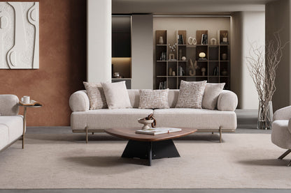 Sitzgruppe/Sofa Set - Wohnzimmergarnitur "Olvina" 3+3+1