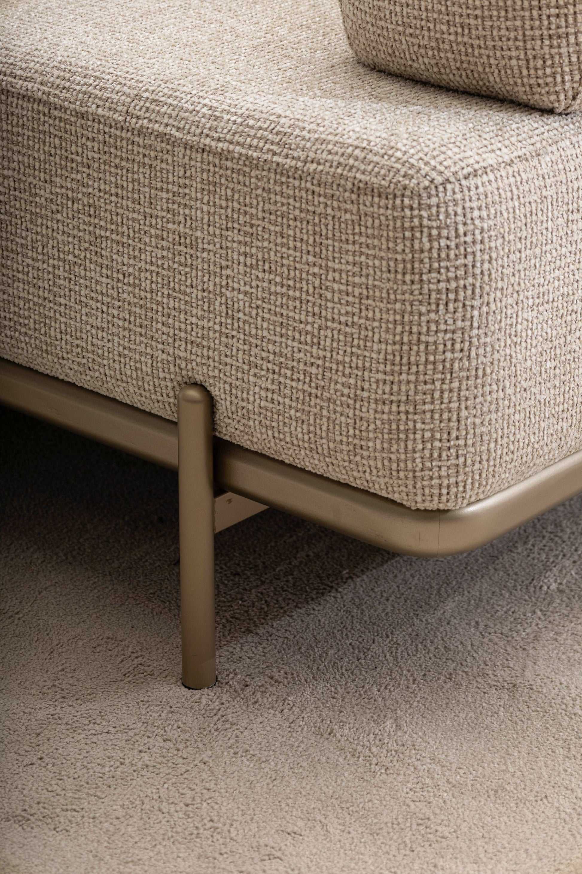 Ecksofa "Norella" mit Hocker