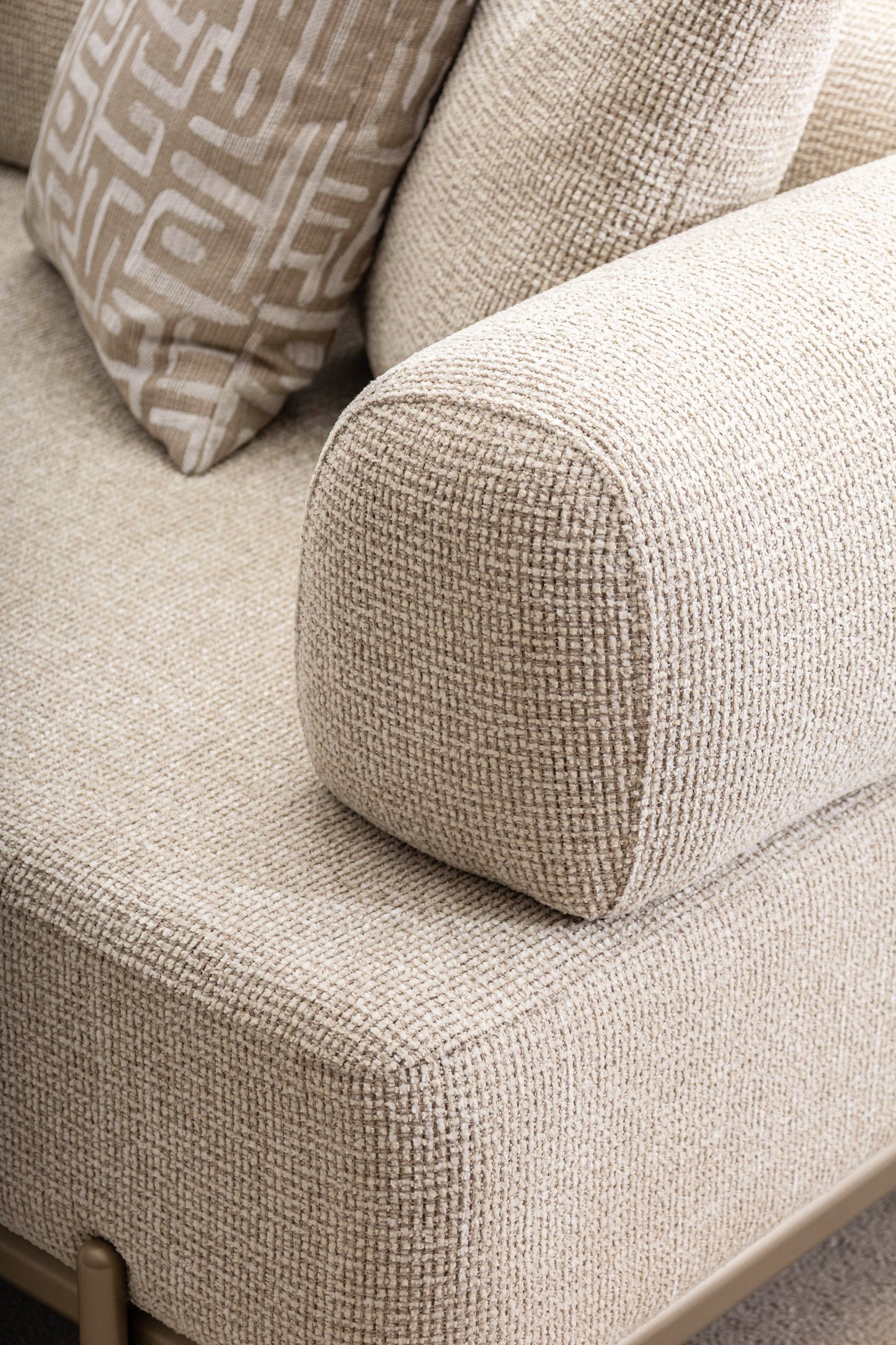 Ecksofa "Norella" mit Hocker