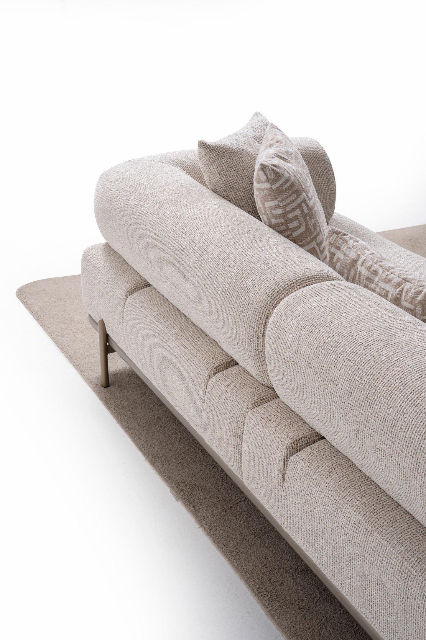Sitzgruppe/Sofa Set - Wohnzimmergarnitur "Olvina" 3+3+1