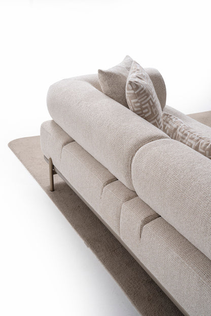 Sitzgruppe/Sofa Set - Wohnzimmergarnitur "Olvina" 3+3+1