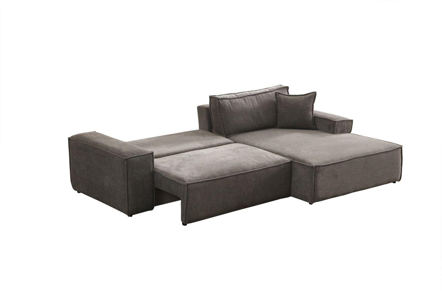 Modulares Ecksofa "Oleander"- Grau- Nobelaa