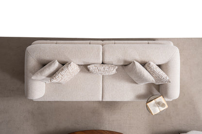 Sitzgruppe/Sofa Set - Wohnzimmergarnitur "Olvina" 3+3+1