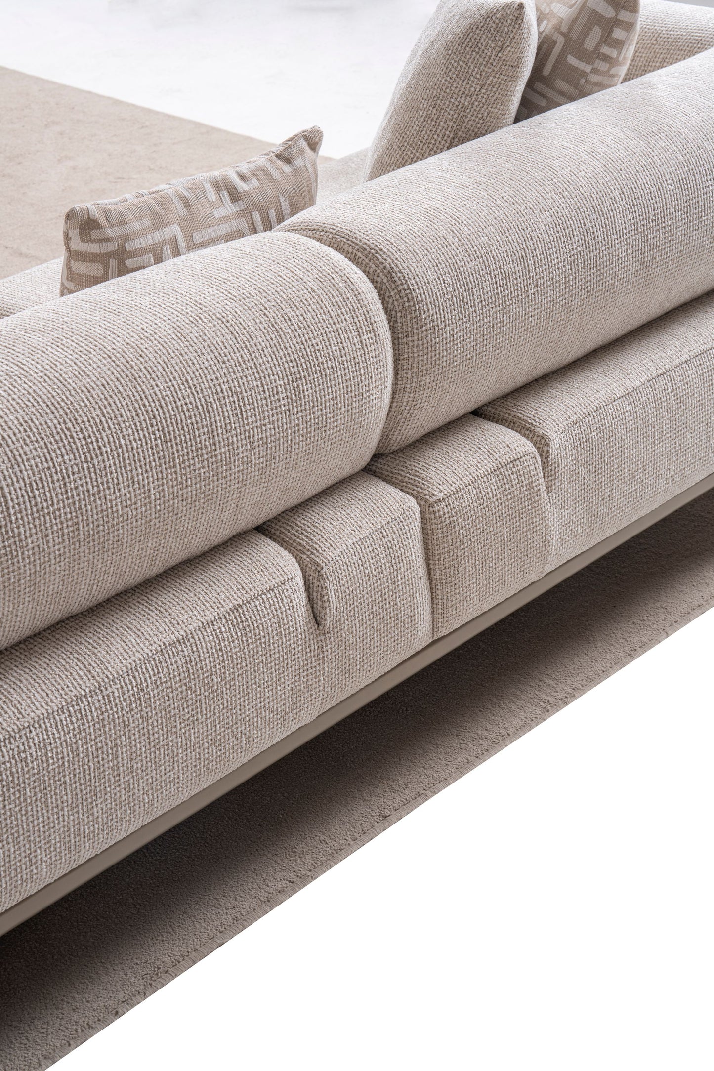 Sitzgruppe/Sofa Set - Wohnzimmergarnitur "Olvina" 3+3+1