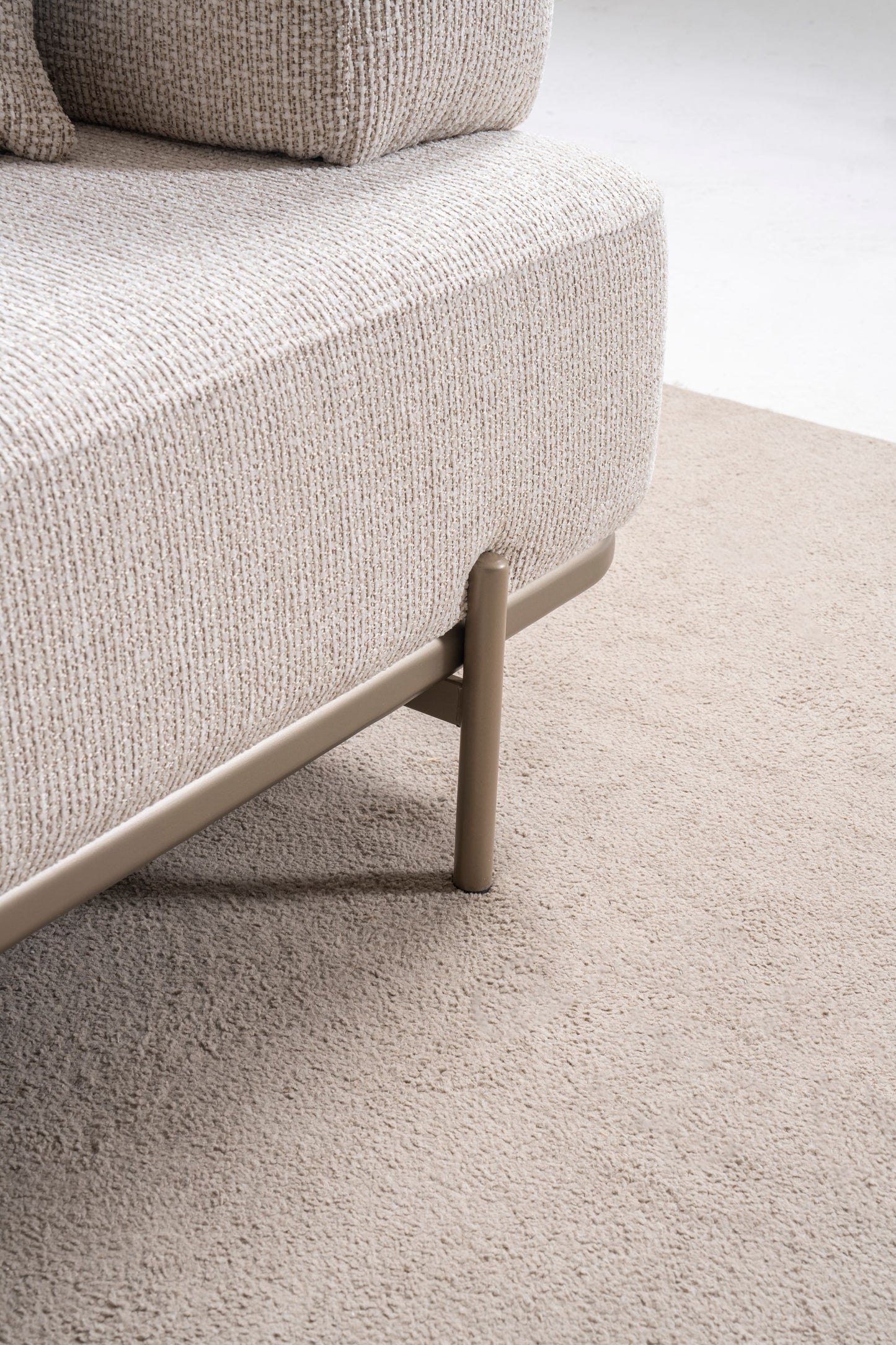 Sitzgruppe/Sofa Set - Wohnzimmergarnitur "Olvina" 3+3+1