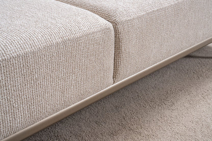 Sitzgruppe/Sofa Set - Wohnzimmergarnitur "Olvina" 3+3+1