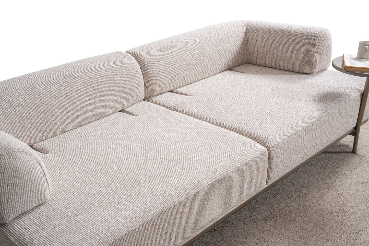 Sitzgruppe/Sofa Set - Wohnzimmergarnitur "Olvina" 3+3+1
